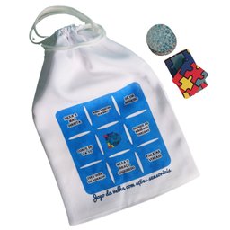 Abafador de Ruido 26 Db Branco para Autistas com Arco Colorido - 3