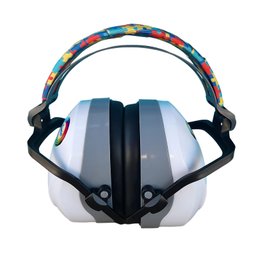 Abafador de Ruido 26 Db Branco para Autistas com Arco Colorido - 5