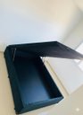 Ver imagem 5 de Cama Box Baú Casal Blindado com Pistão a Gás:suede Preto/casal