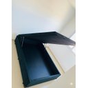 Ver imagem 5 de Cama Box Baú Casal Blindado com Pistão a Gás:suede Preto/casal