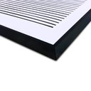 Ver imagem 1 de Quadro Decorativo Linhas Modernas Minimalistas I com Moldura Filete