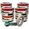 Kit 24 Fitas Crepe Uso Geral 18mm X 50m Adere - 1