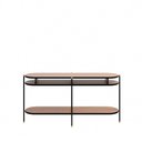 Ver imagem 3 de Aparador Allure 165 cm - Natural c/ Preto