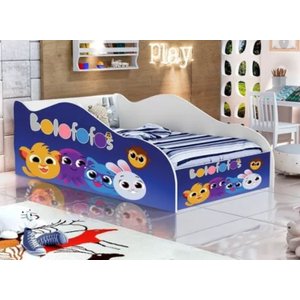 Mini Cama Carro Infantil Meninos Adesivada Personagens 100% Mdf - Av:bolofofo
