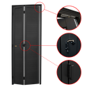 Ver imagem 2 de Porta Alumínio Camarão Lambril D.L25 Preto 80 Brimak