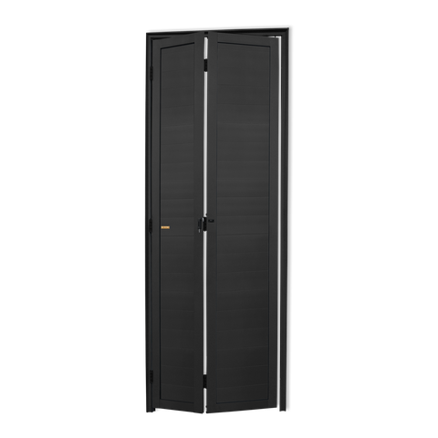 Porta Alumínio Camarão Lambril D.L25 Preto 80 Brimak