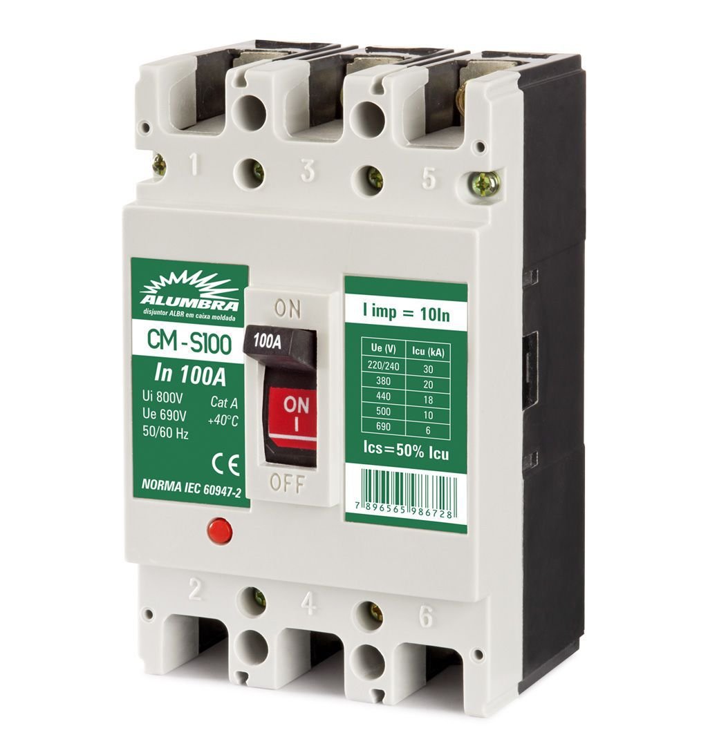 Disjuntor em Cx Moldada Mod.cm S400 400a