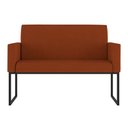 Ver imagem 3 de Kit Sofá 2 Lugares + 2 Poltronas para Recepção Sala Balaqui Cor:terracota Terracota