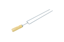 Ver imagem 1 de Espeto Duplo Profissional Marivent para Churrasqueira Churrasco