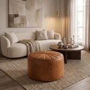 Ver imagem 7 de Puff Decorativo Eron 73x73 cm Pes Fixos Courino Tcs 727 Moll