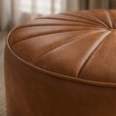 Ver imagem 6 de Puff Decorativo Eron 73x73 cm Pes Fixos Courino Tcs 727 Moll