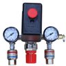 Kit Cruzeta Pressostato Manômetro para Motocompressor de Ar Schulz Chiaperini Pressure - 2