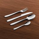 Ver imagem 4 de Jogo 60 Colheres de Sopa Mesa Aço Inox 19,3cm Brinox Turim Caldos Cozinha Restaurante Buffet Hotel