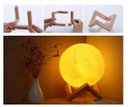 Ver imagem 2 de Luminária Lua Cheia Colorido Abajur Led Usb Touch 14cm
