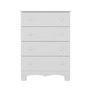 Ver imagem 5 de Cômoda Infantil 65cm com 4 Gavetas Dengo Multimóveis Mp4409 Branco