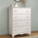 Ver imagem 1 de Cômoda Infantil 65cm com 4 Gavetas Dengo Multimóveis Mp4409 Branco