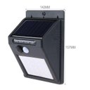 Ver imagem 5 de 4 Luminárias Solar Parede 25 Led Sensor Movimento Externa