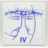 Via Sacra Azul 15cm x15cm - 4