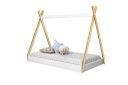 Ver imagem 2 de Cama Infantil Cabaninha com Colchão Brinde 100% Mdf Cor Branco Brilho Ja