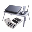 Ver imagem 4 de Mesa Dobrável Notebook Table 2 Cooler Mousepad Cabo Usb