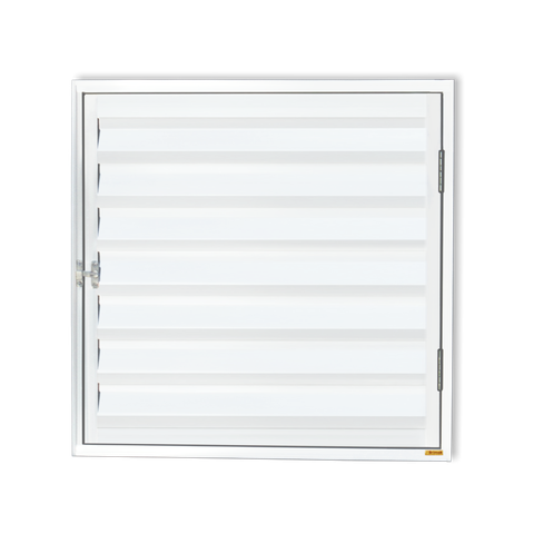 Portinha para Abrigo D'Agua/Gas 60 x 60 Plus 1F c/Ventil.Branco Brimak