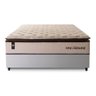 Conjunto Cama Box Casal c/ Molas Ensacadas Quartzo Branco 138x188x71 - 8