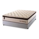Ver imagem 7 de Conjunto Cama Box Casal c/ Molas Ensacadas Quartzo Branco 138x188x71