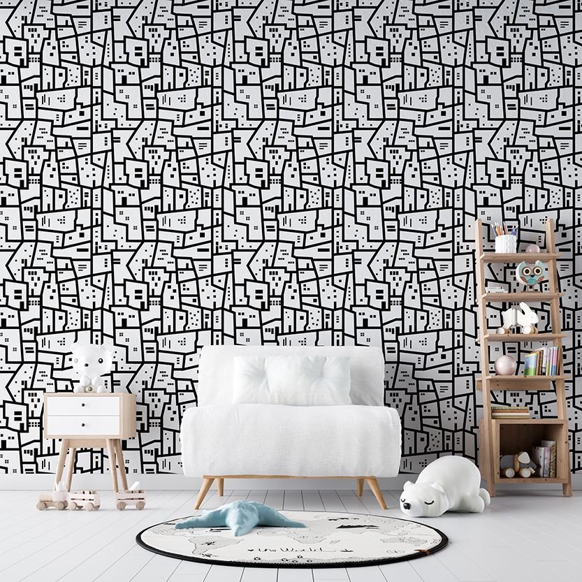 Papel de Parede - Favela em Movimento 1 - 1