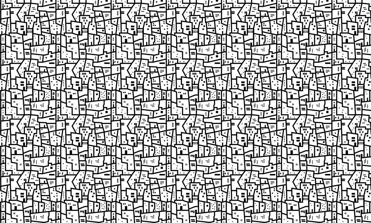 Papel de Parede - Favela em Movimento 1 - 2