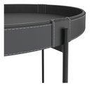 Ver imagem 2 de Kit 2 Mesas de Centro em Couro Décor Patrimar Móveis:preto