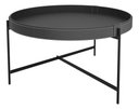 Ver imagem 3 de Kit 2 Mesas de Centro em Couro Décor Patrimar Móveis:preto