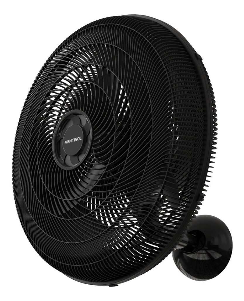 Ventilador de Parede 50 Cm Oscilante Ventisol 3 Pás 127v