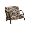 Ver imagem 2 de Kit 3 Poltronas Decorativa Sevilha Braço Madeira Confortável Sala Estampa Beer