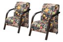 Ver imagem 3 de Kit 3 Poltronas Decorativa Sevilha Braço Madeira Confortável Sala Estampa Beer