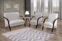 Ver imagem 4 de Kit 3 Poltronas Decorativa Sevilha Braço Madeira Confortável Sala Corino Branco