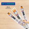 Kit com 3 Unidades Protetor contra Insetos Veda Porta Rodinho Adesivo 80 Cm - 2