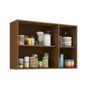 Ver imagem 2 de Armário Cozinha Modulado Vibra T648 C/ 3 Portas 120cm Canela/verde Pistache Lacca Kappesberg