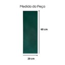 Ver imagem 2 de Cabeceira Modulada Solteiro 5 Placas Suede 20x60cm Veludo:verde
