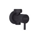 Ver imagem 2 de Registro de metal black preto fosco c/ derivação Civitt