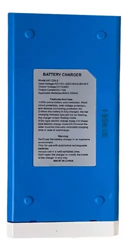 Carregador De Bateria Caminhao 24 Volts 24v / Carro 12v 10ah - 2