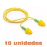Kit com 10 Protetores Auricular de Silicone Millennium 3M M H0002311951 - 2