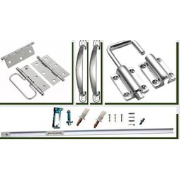Porta Camarão Completa Frisada Cm-01 C/ Fundo Primer Branco UV 210X62 Bat-12 Pinus Desmontada - 2