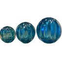Ver imagem 3 de Esfera Murano Azul - Tamanho g 12 x 12 cm | Casa Del Grande