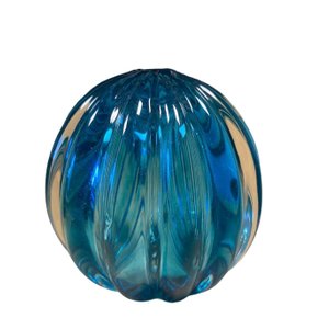 Esfera Murano Azul - 12 X 12 Cm Casa Del Grande
