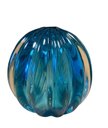 Ver imagem 1 de Esfera Murano Azul - Tamanho g 12 x 12 cm | Casa Del Grande