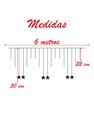 Ver imagem 2 de Pisca Cascata Cordão de Luz Estrela Led Branco 6 Metros 220v