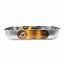 Ver imagem 5 de Kit Cuba American Steel Retangular Embutir 56x34x14cm Aço Inox com Válvula e Sifão