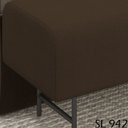 Ver imagem 5 de Puff Recamier 143 cm Pes Metal Baid Veludo SL 942 Peer