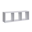 Ver imagem 1 de Nicho Triplo Decorativo 60x20x10 cm