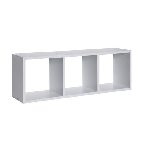 Nicho Triplo Decorativo 60x20x10 cm